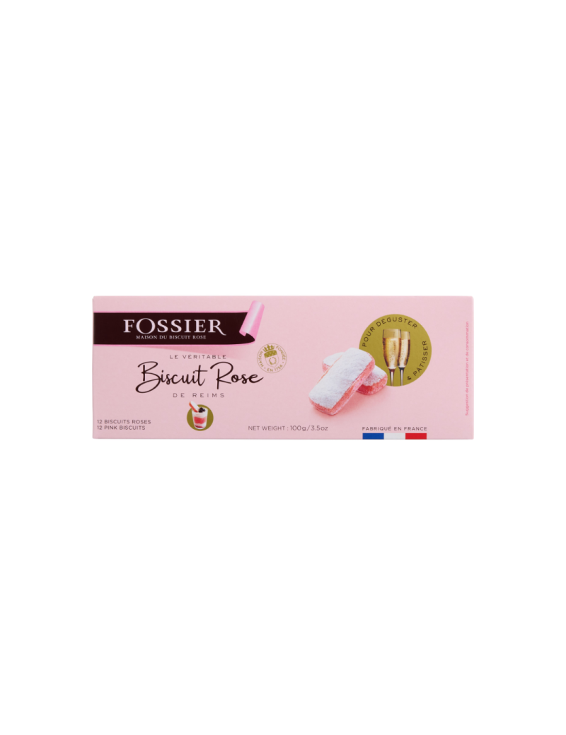 Fossier Biscuit Rose de Reims sausainiai