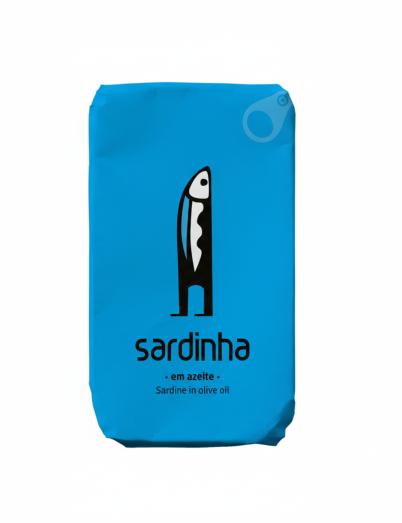 Sardinės alyvuogių aliejuje skardinėje - premium kokybės konservuotos žuvys